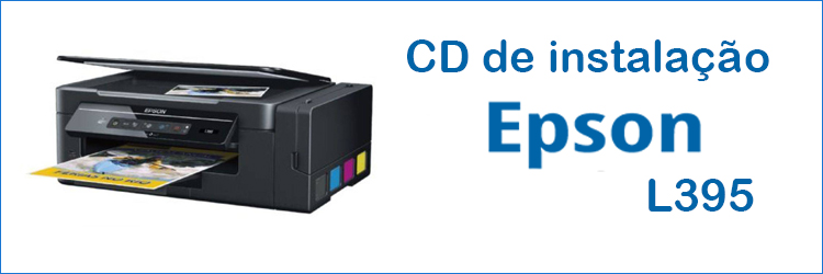 Cd de drivers Impressora Epson L395