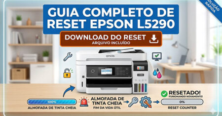 Reset Epson L5290: Almofada Cheia